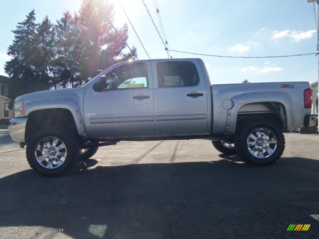 2012 Silverado 1500 LT Crew Cab 4x4 - Silver Ice Metallic / Ebony photo #11