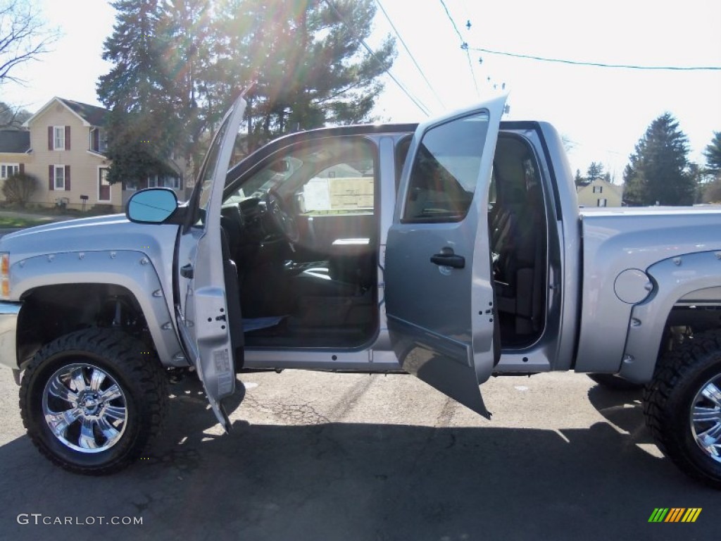 2012 Silverado 1500 LT Crew Cab 4x4 - Silver Ice Metallic / Ebony photo #12