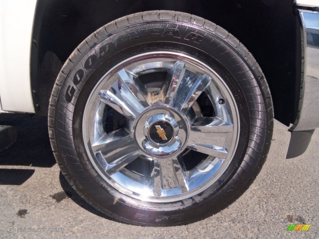 2012 Silverado 1500 LT Crew Cab 4x4 - White Diamond Tricoat / Ebony photo #10