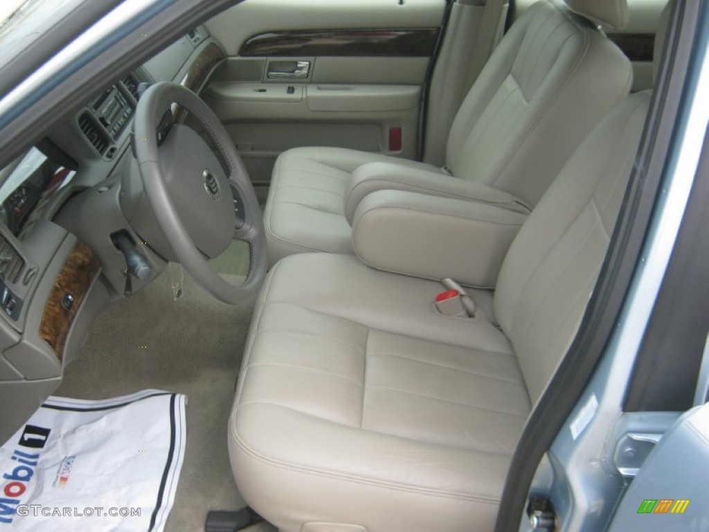 Medium Light Stone Interior 2010 Mercury Grand Marquis LS Ultimate Edition Photo #62734741
