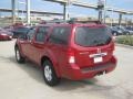 2011 Red Brick Nissan Pathfinder S  photo #3