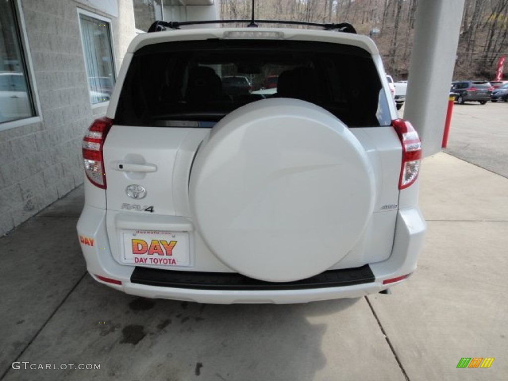 2012 RAV4 V6 Limited 4WD - Blizzard White Pearl / Ash photo #3