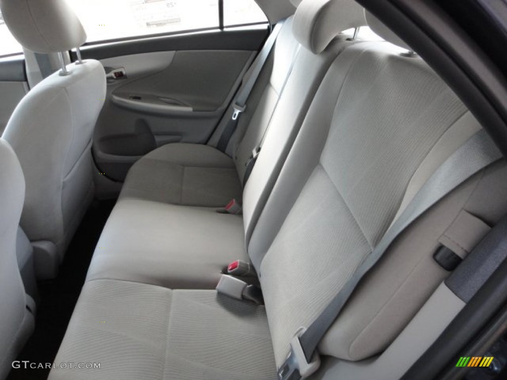 2012 Corolla LE - Nautical Blue Metallic / Ash photo #9