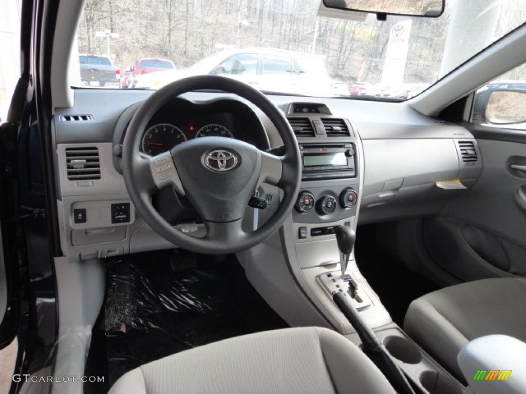 2012 Corolla LE - Nautical Blue Metallic / Ash photo #10