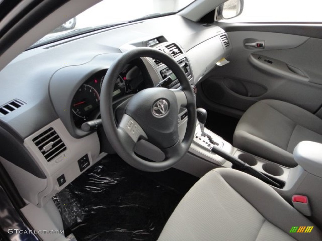 2012 Corolla LE - Nautical Blue Metallic / Ash photo #12