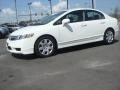 Taffeta White - Civic LX Sedan Photo No. 2