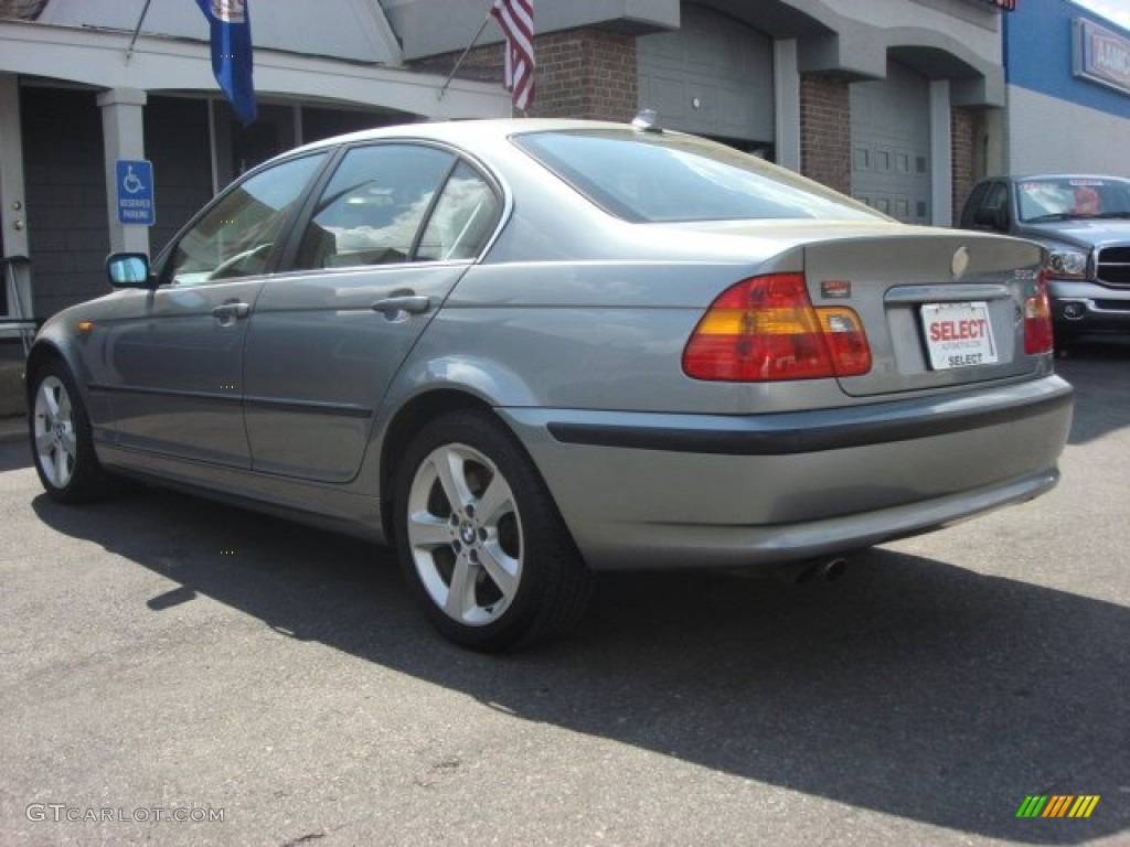 2004 3 Series 330xi Sedan - Silver Grey Metallic / Black photo #4