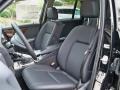 2012 Mercedes-Benz GLK Black Interior Front Seat Photo