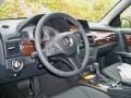 2012 Mercedes-Benz GLK Black Interior Steering Wheel Photo