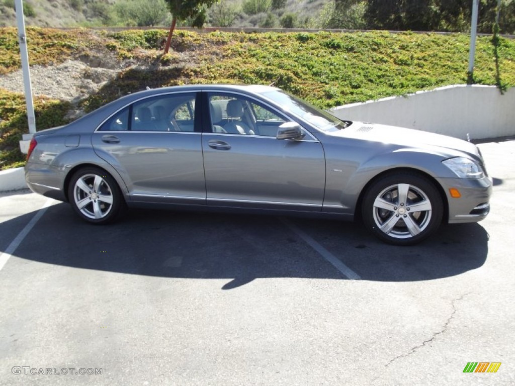 Paladium Silver Metallic 2012 Mercedes-Benz S 550 Sedan Exterior Photo #62737656