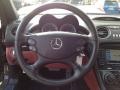 2007 Mercedes-Benz SL Red Interior Steering Wheel Photo