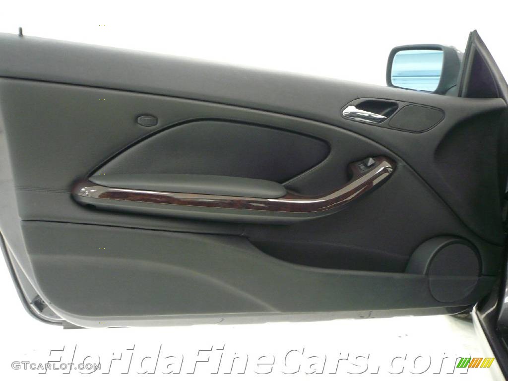 2005 3 Series 325i Coupe - Steel Blue Metallic / Black photo #11