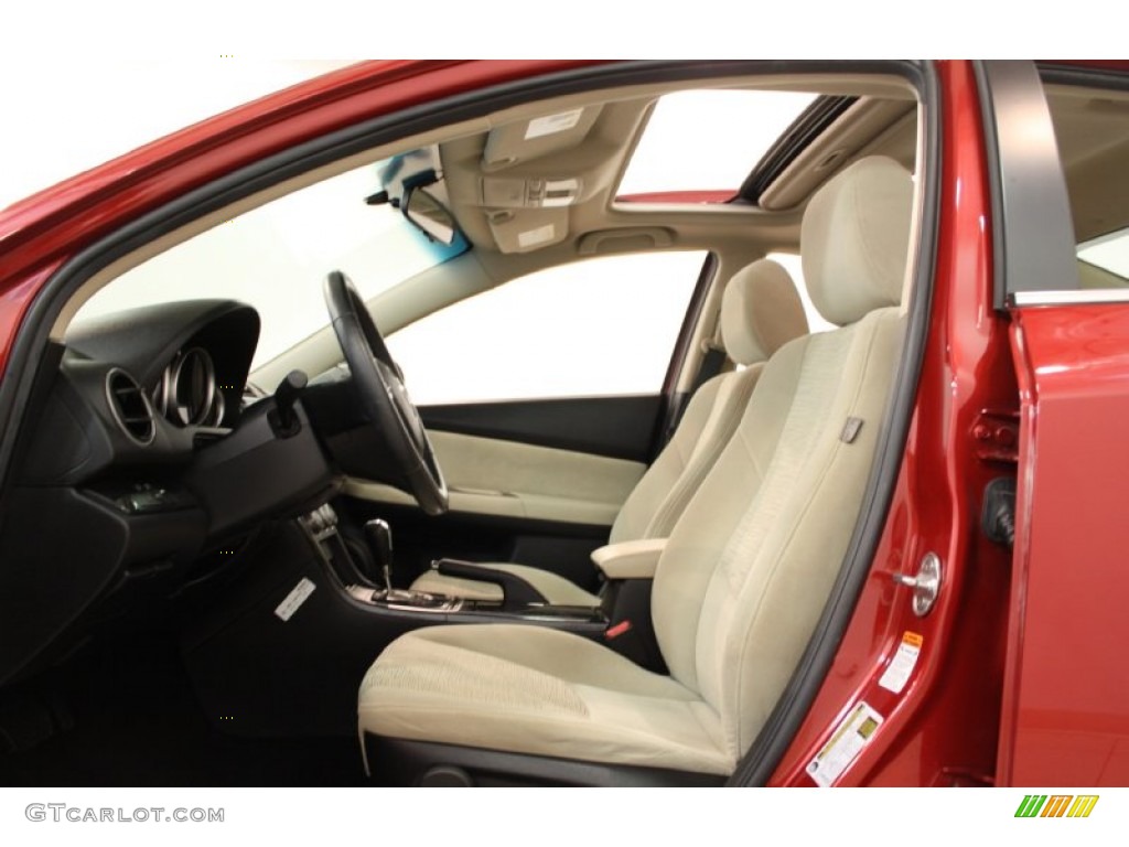 Beige Interior 2010 Mazda MAZDA6 i Touring Sedan Photo #62738416
