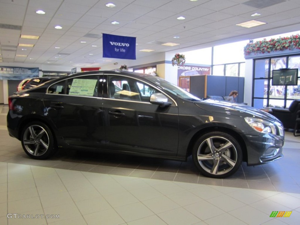 2012 S60 R-Design AWD - Saville Grey Metallic / R-Design Off Black photo #2