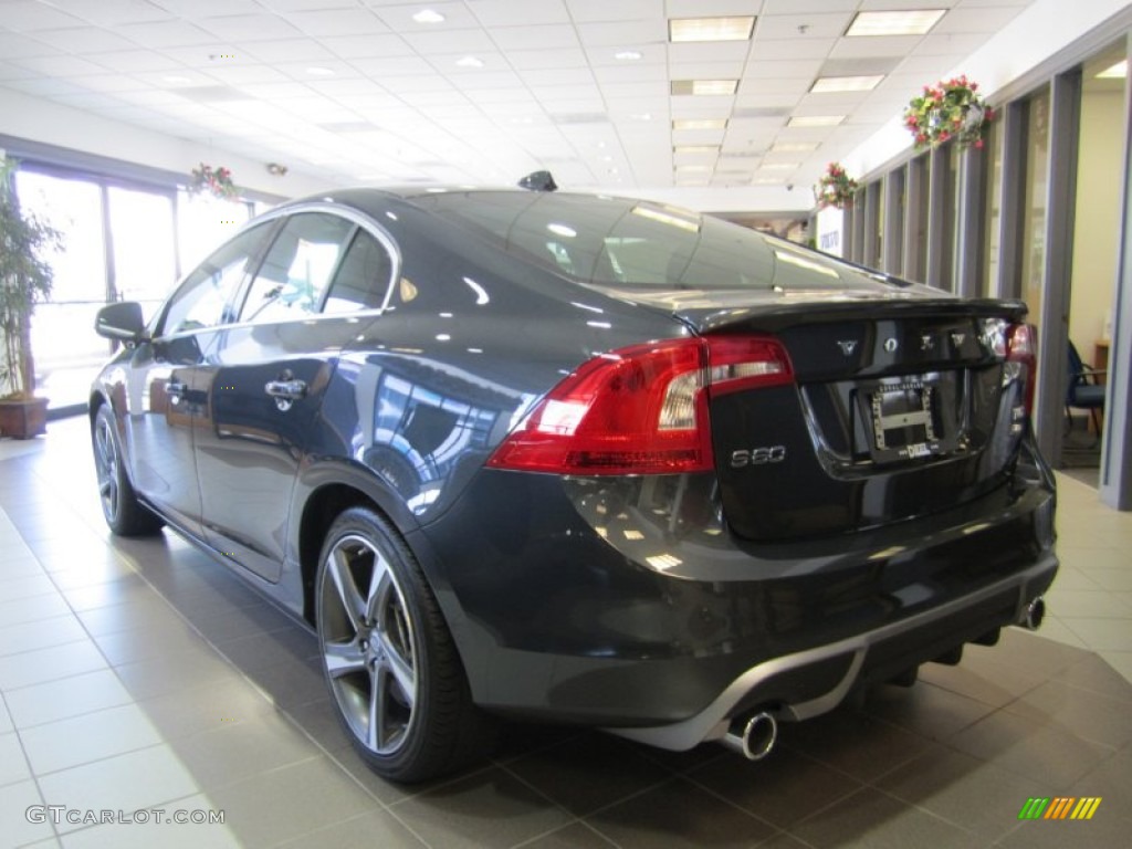 2012 S60 R-Design AWD - Saville Grey Metallic / R-Design Off Black photo #5