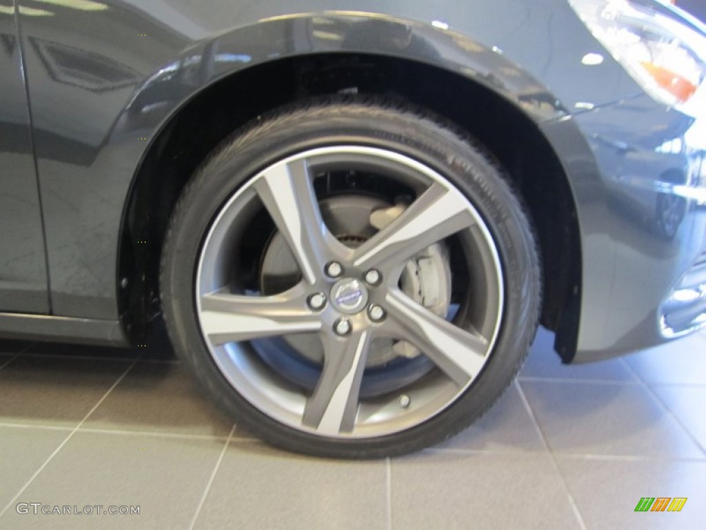 2012 S60 R-Design AWD - Saville Grey Metallic / R-Design Off Black photo #10