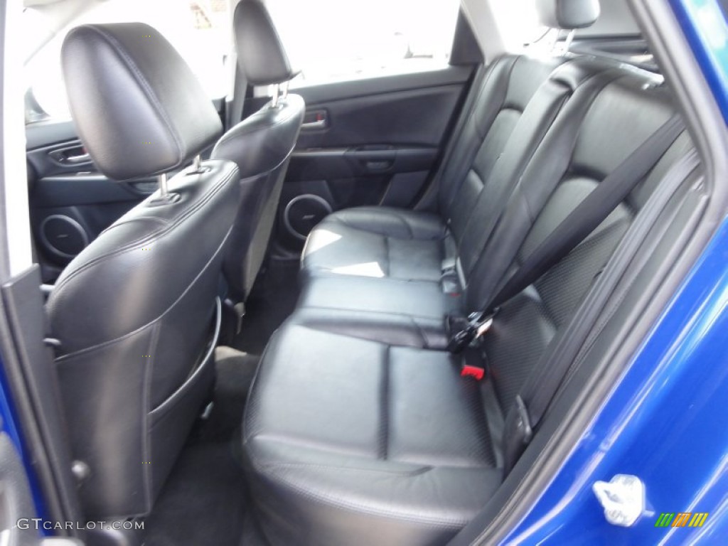 2008 Mazda MAZDA3 s Grand Touring Hatchback Rear Seat Photo #62740158