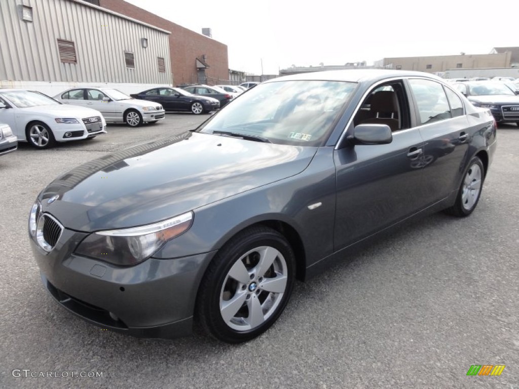 Titanium Grey Metallic 2007 BMW 5 Series 530xi Sedan Exterior Photo #62740887