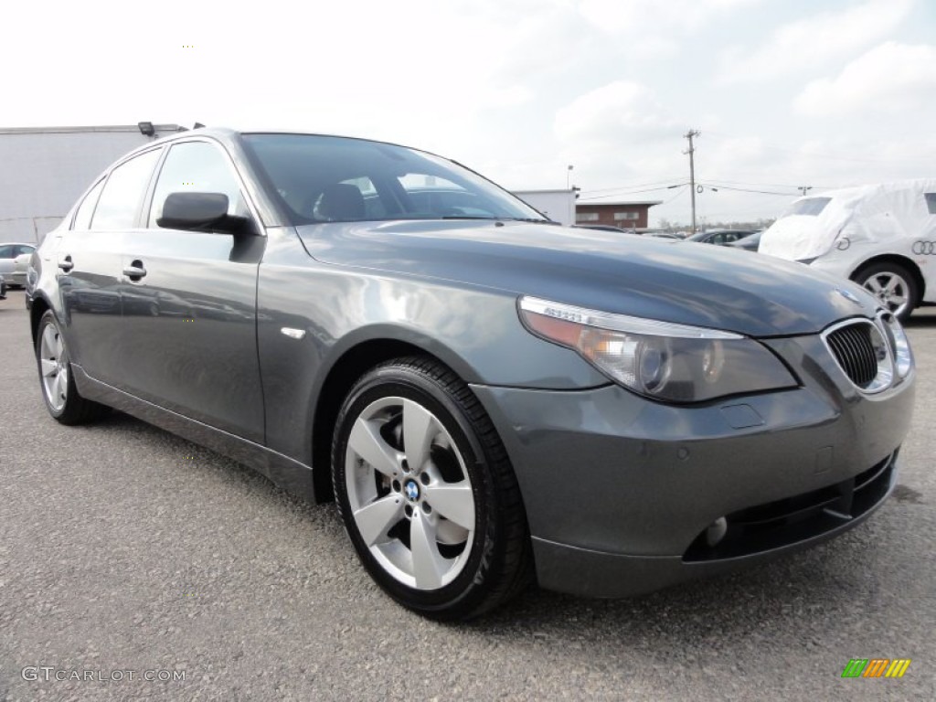 Titanium Grey Metallic 2007 BMW 5 Series 530xi Sedan Exterior Photo #62740921
