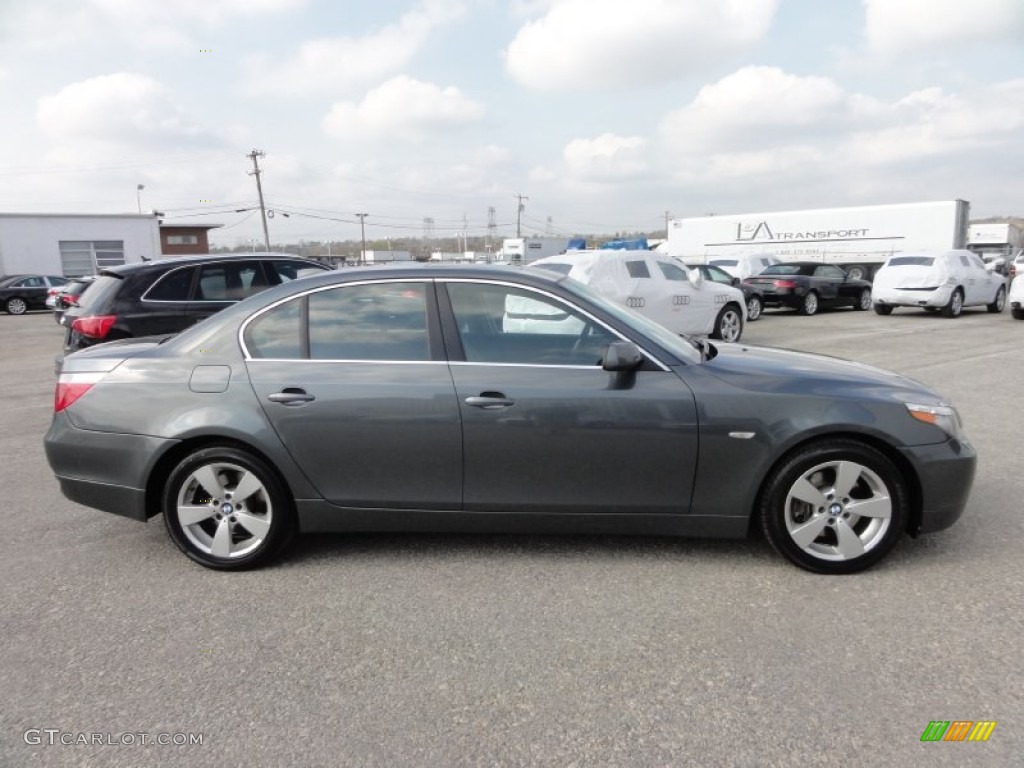 Titanium Grey Metallic 2007 BMW 5 Series 530xi Sedan Exterior Photo #62740936
