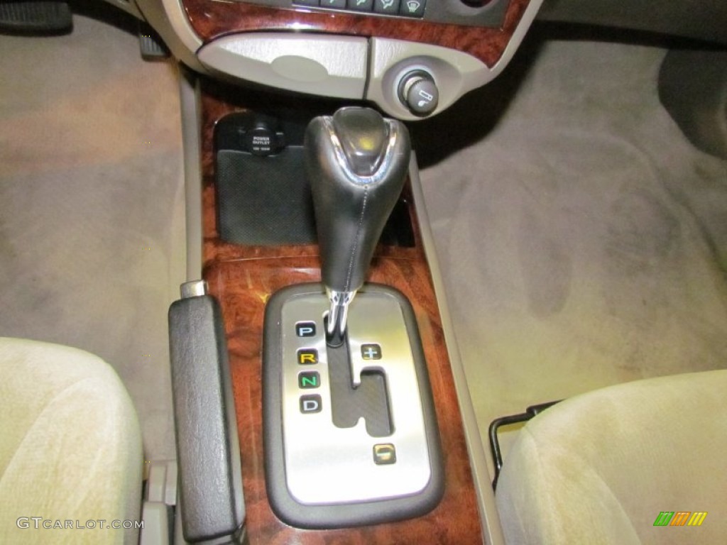 2002 Sonata GLS V6 - Ruby Red / Beige photo #17