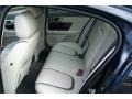 2012 Jaguar XF Ivory/Oyster Interior Rear Seat Photo