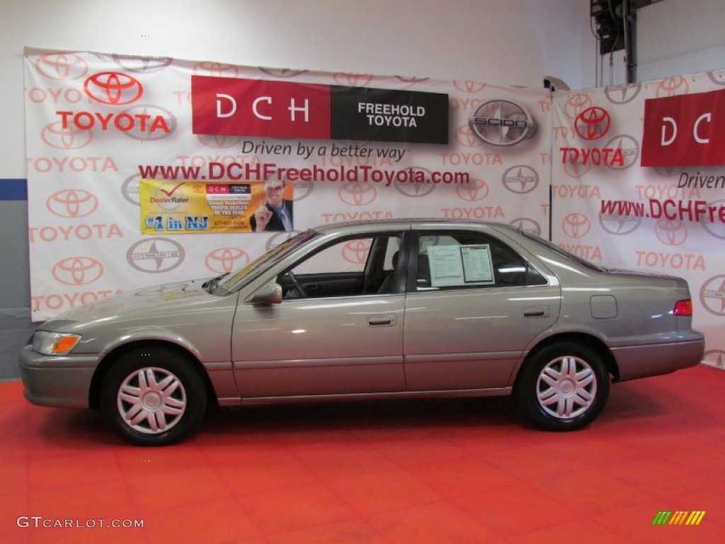 2001 Camry LE - Antique Sage Pearl / Gray photo #4