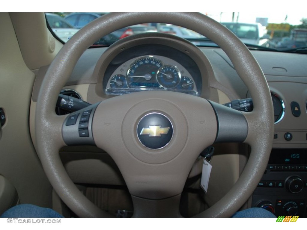 2009 Chevrolet HHR LS Cashmere Steering Wheel Photo #62742183