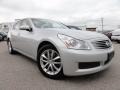 Liquid Platinum Metallic 2007 Infiniti G 35 x Sedan Exterior