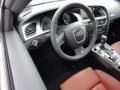 Black/Tuscan Brown Silk Nappa Leather Interior Photo for 2011 Audi S5 #62743384