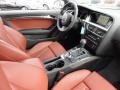 Black/Tuscan Brown Silk Nappa Leather Interior Photo for 2011 Audi S5 #62743459
