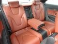 Black/Tuscan Brown Silk Nappa Leather Rear Seat Photo for 2011 Audi S5 #62743483