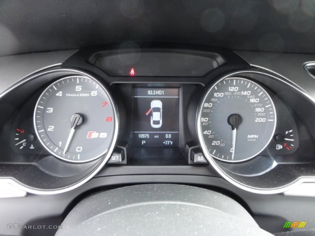 2011 Audi S5 4.2 FSI quattro Coupe Gauges Photo #62743645