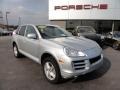 2009 Crystal Silver Metallic Porsche Cayenne S  photo #5