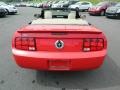2007 Torch Red Ford Mustang V6 Deluxe Convertible  photo #5