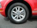2007 Ford Mustang V6 Deluxe Convertible Wheel and Tire Photo