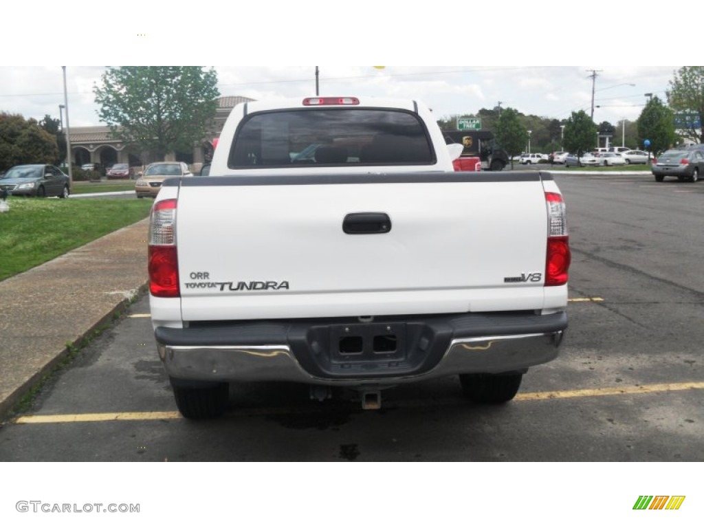 2004 Tundra SR5 Double Cab - Natural White / Light Charcoal photo #4