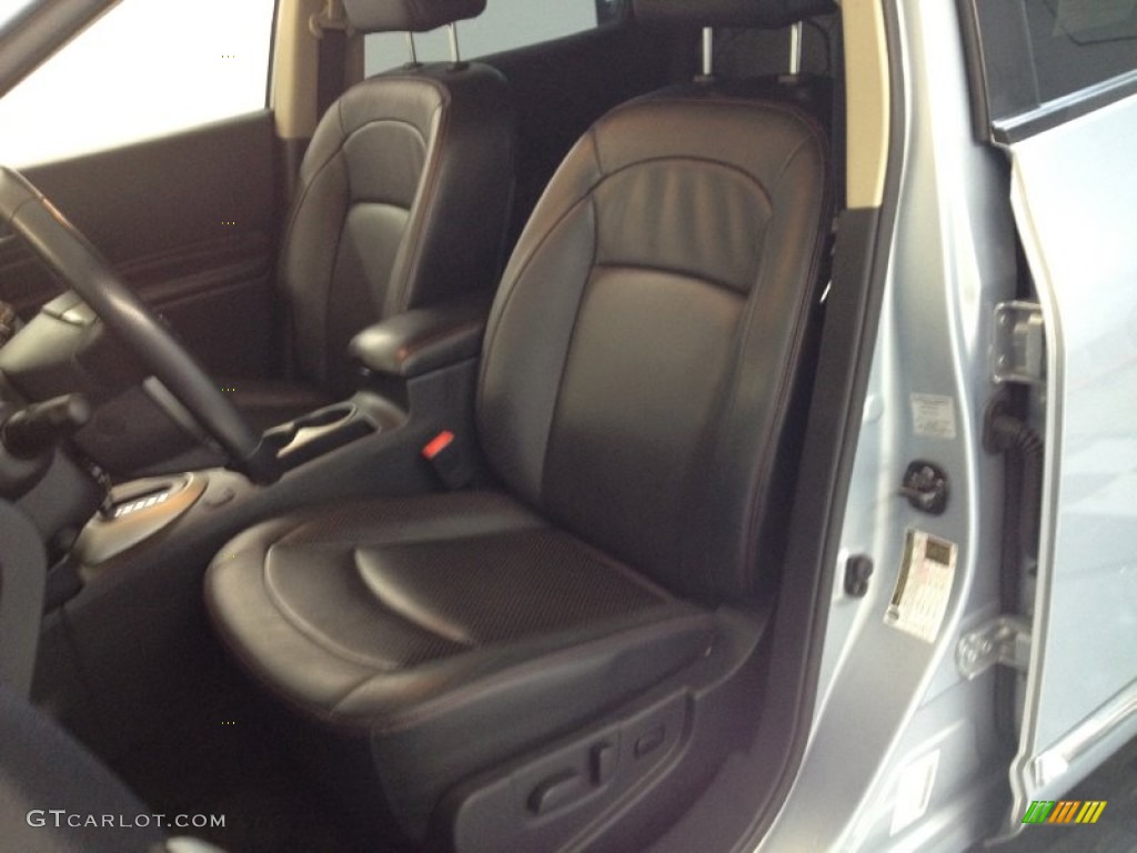 2011 Rogue SL AWD - Frosted Steel Metallic / Black photo #13