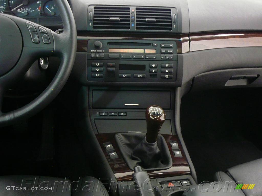 2005 3 Series 325i Coupe - Steel Blue Metallic / Black photo #17