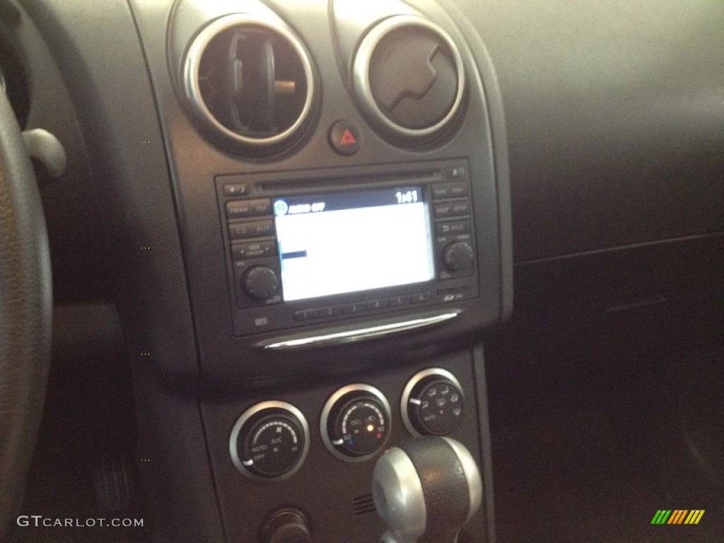 2011 Rogue SL AWD - Frosted Steel Metallic / Black photo #18