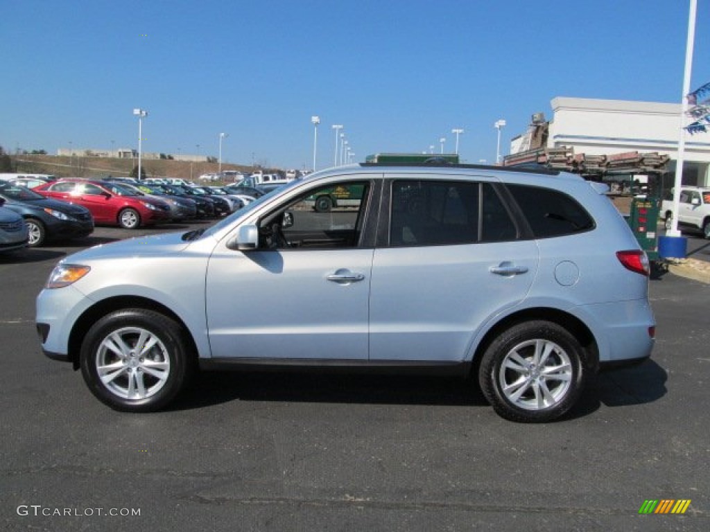 Irridescent Silver Blue Metallic 2010 Hyundai Santa Fe Limited 4WD Exterior Photo #62746564
