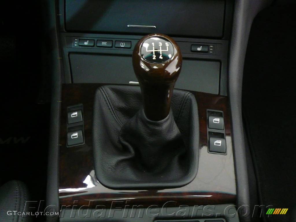 2005 3 Series 325i Coupe - Steel Blue Metallic / Black photo #18