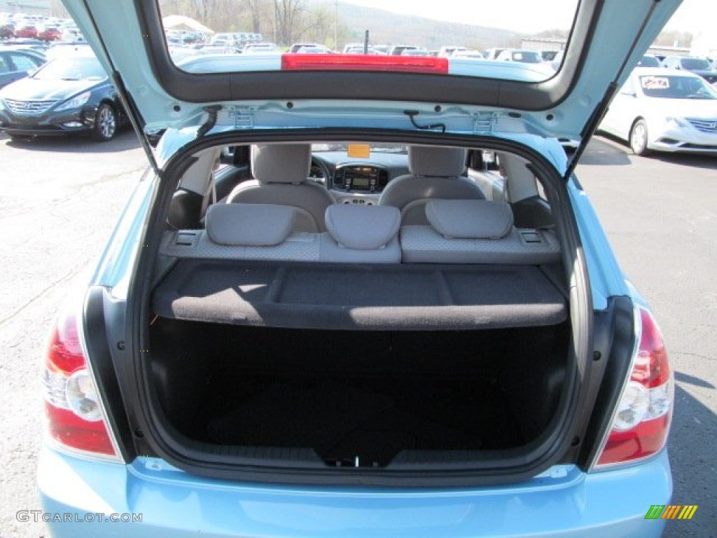 2011 Accent GS 3 Door - Clear Water Blue / Gray photo #20