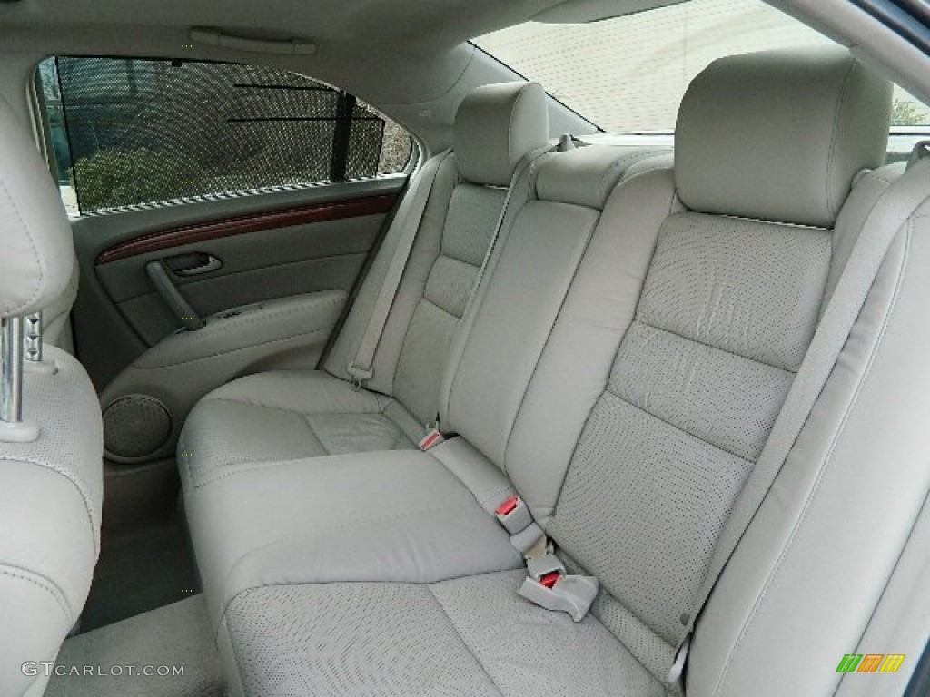 2006 Acura RL 3.5 AWD Sedan Rear Seat Photo #62747971