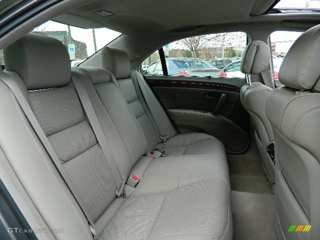 2006 Acura RL 3.5 AWD Sedan Rear Seat Photo #62747992