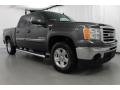 2010 Storm Gray Metallic GMC Sierra 1500 SLE Crew Cab 4x4  photo #3