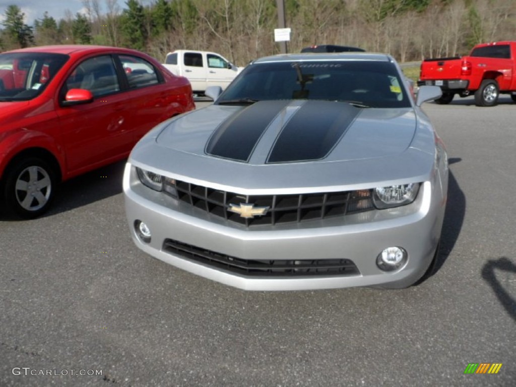 2011 Camaro LT Coupe - Silver Ice Metallic / Gray photo #3