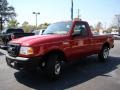 2006 Redfire Metallic Ford Ranger XLT Regular Cab  photo #25