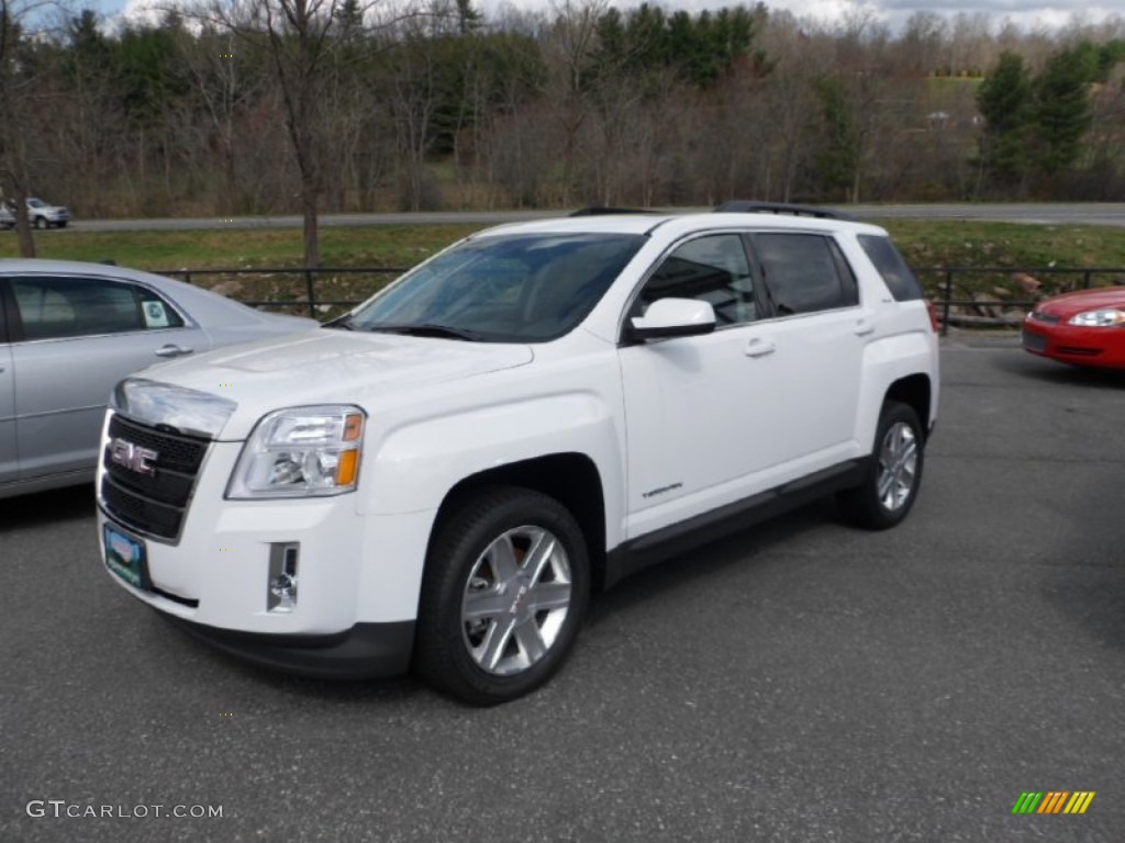 2012 Terrain SLE AWD - Olympic White / Jet Black photo #1