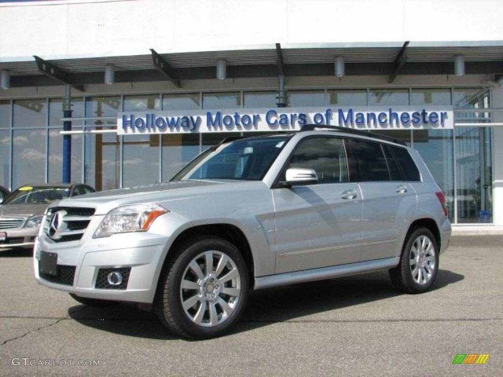 2012 GLK 350 4Matic - Iridium Silver Metallic / Black photo #1